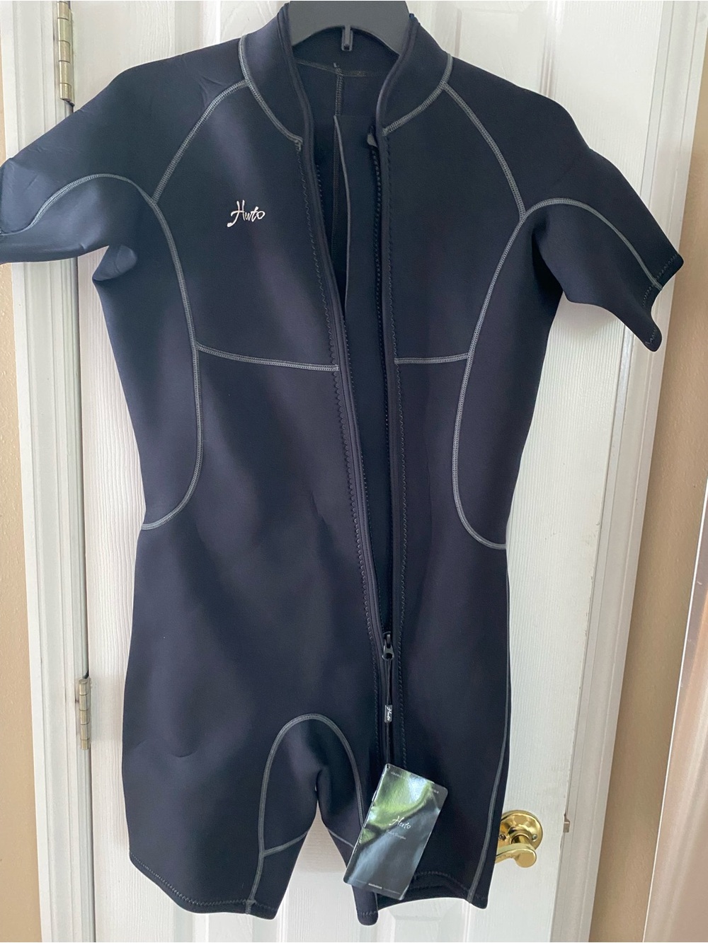 Men’s Short Sleeve Wetsuit Black